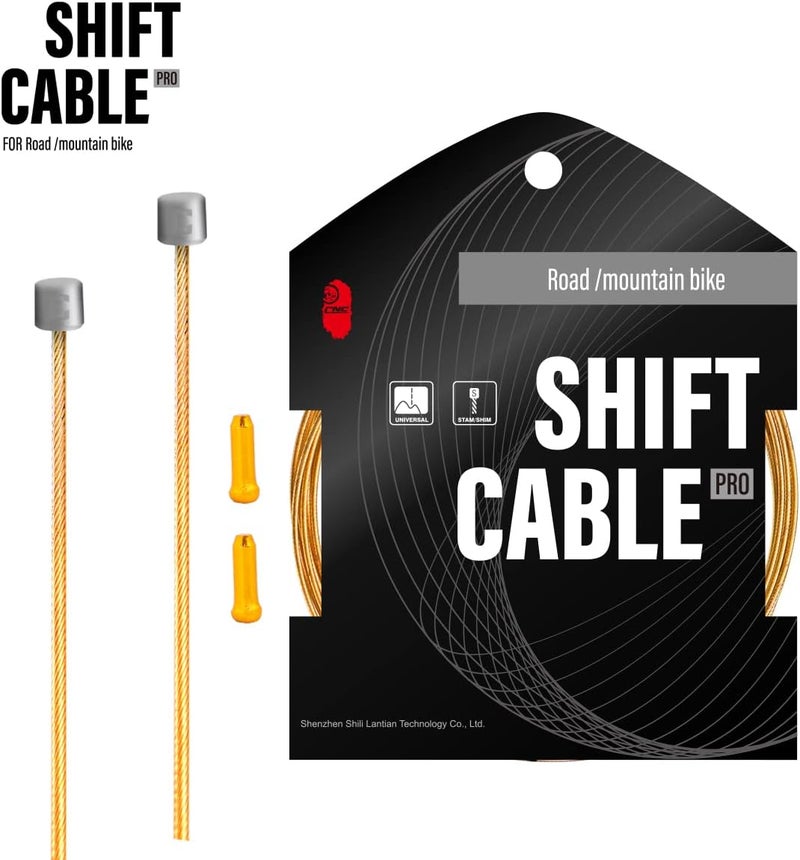 Chooee Bicycle PRO Shift Cable for Shimano/SRAM Shifter Cable Universal 2100mm/2500mm/3000mm/3500mm Ultra Slick Derailleur Cable - Image 2